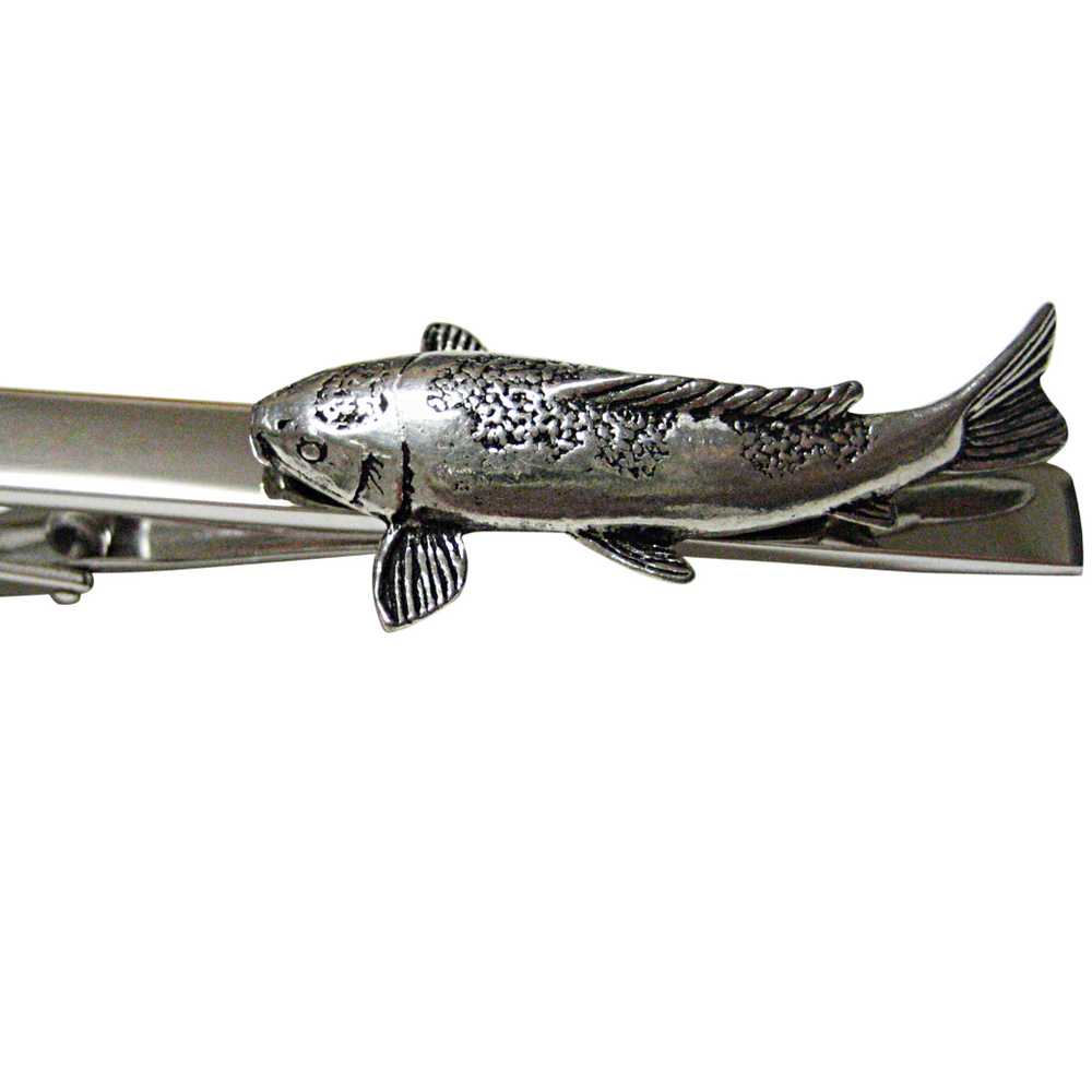 Koi Fish Square Tie Clip